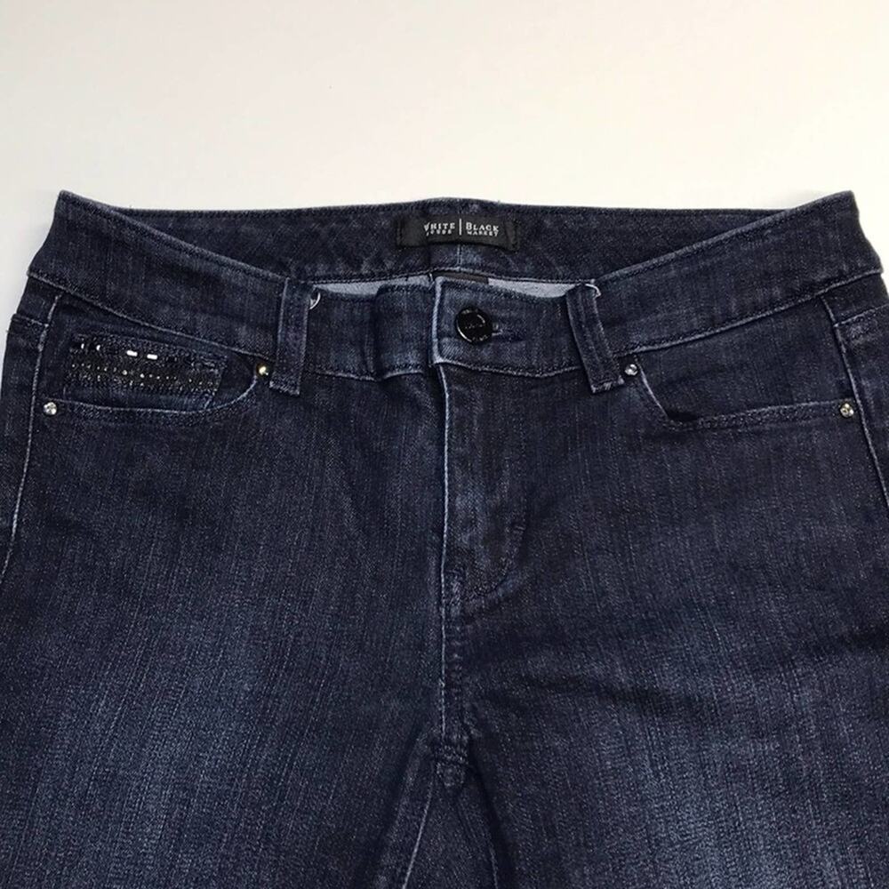 WHITE HOUSE Womens 2 Shirt Bootleg Blue Jeans